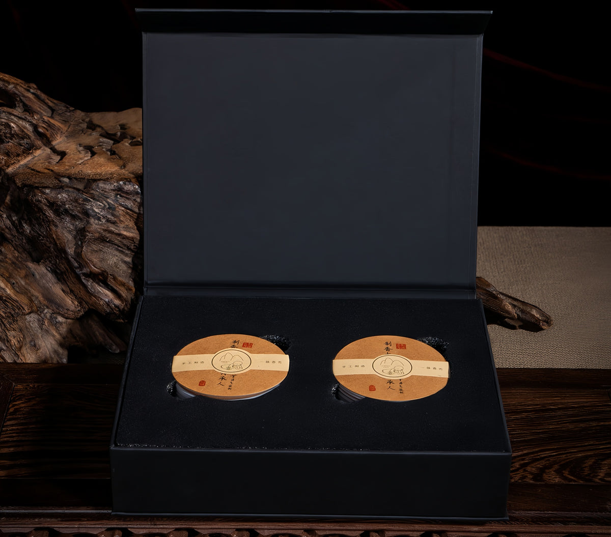 Kyara Agarwood Incense Coil Gift Set