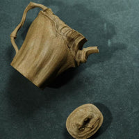Pure Handcrafted Original Zisha Bamboo Bath Teapot