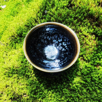 Atlantis' Luminous Depths tied-mouth Yohen Jian Zhan Tea Cup