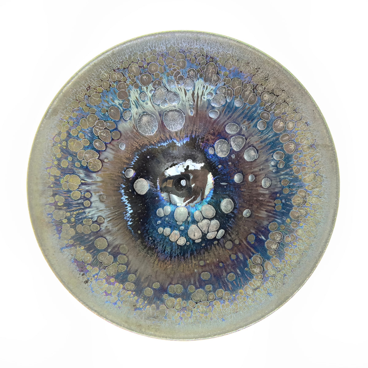 Aurora Chalice of Valhalla wide-mouth Yohen Jian Zhan Tea Cup