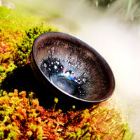 Aurora of Asgard tied-mouth Yohen Jian Zhan Tea Cup