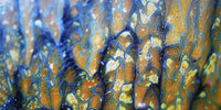 Gaia's Veins of Life partridge-feather spotted calabash gourd vase