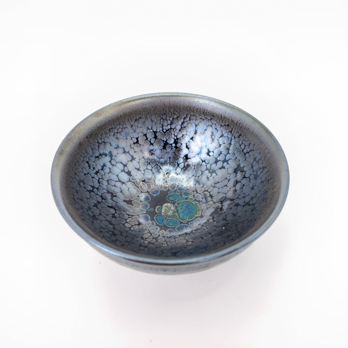 Niflheim's Frosty Gems tied-mouth Yohen Jian Zhan Tea Cup
