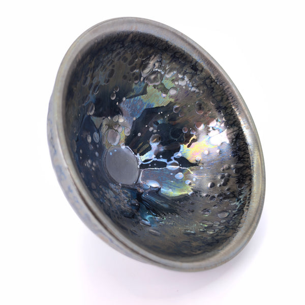 Nebula of Olympus tied-mouth Yohen Jian Zhan Tea Cup