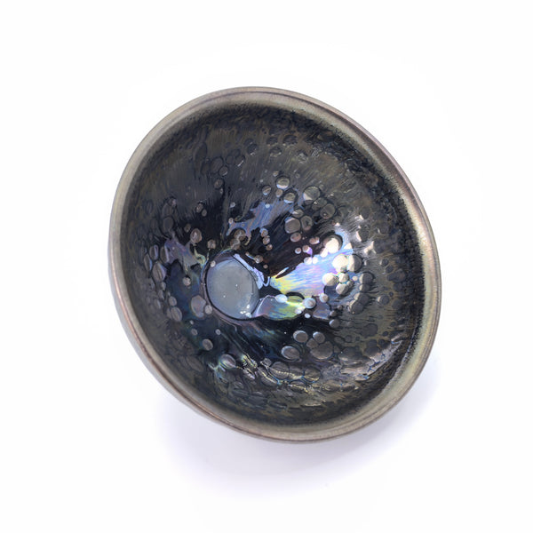Rainbow Chalice of Asgard tied-mouth Yohen Jian Zhan Tea Cup