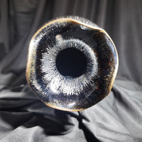 Lapis Lazuli of the Night oil-spot plum-blossom-mouth Yuhuchun vase