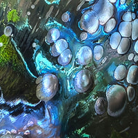 Nebula of Olympus tied-mouth Yohen Jian Zhan Tea Cup