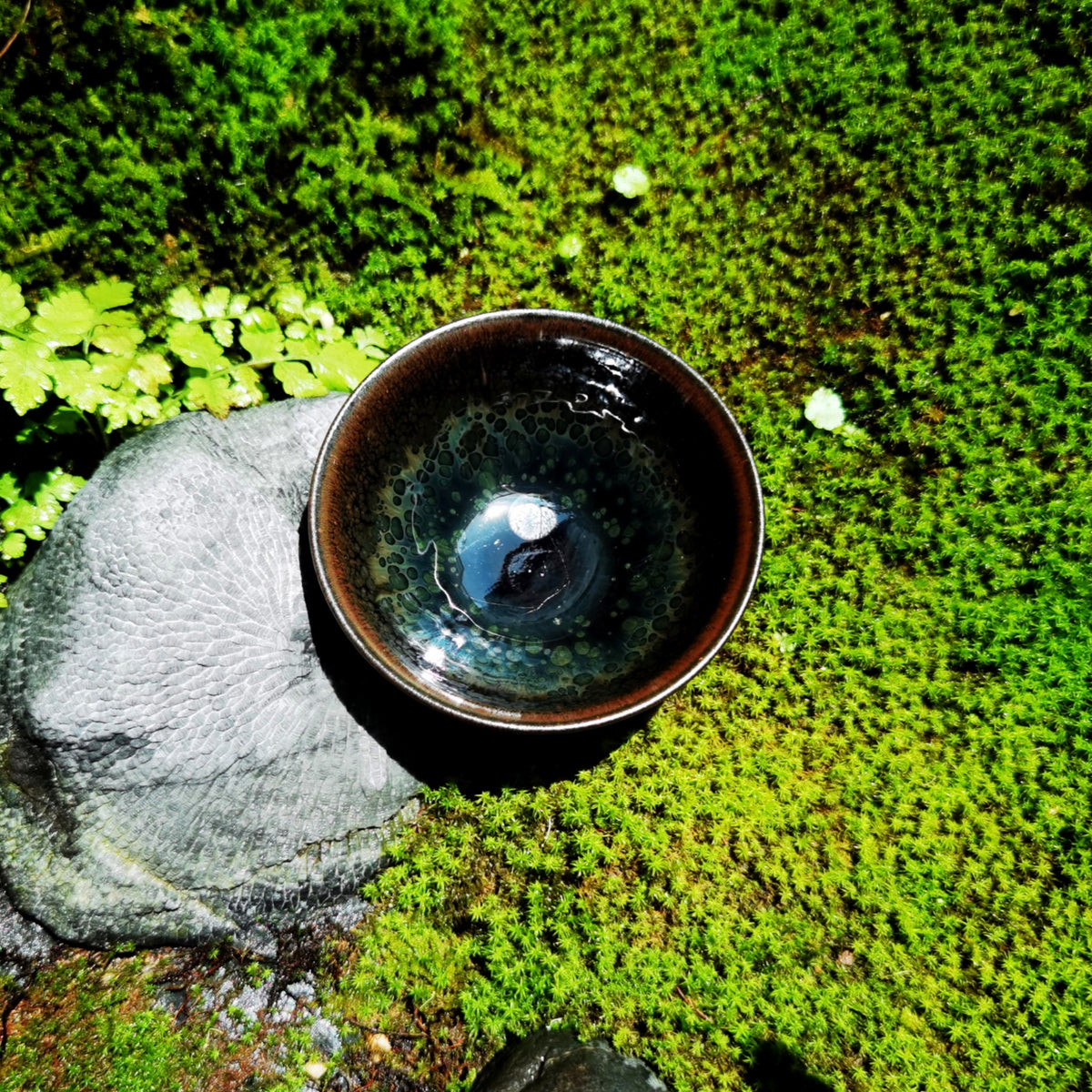 Pandora's Celestial Beads tied-mouth Yohen Jian Zhan Tea Cup