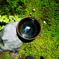 Pandora's Celestial Beads tied-mouth Yohen Jian Zhan Tea Cup