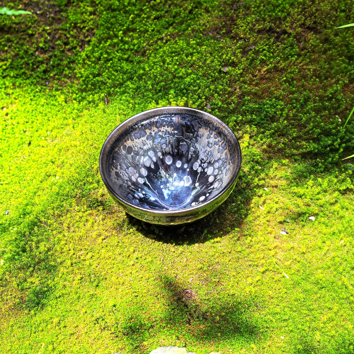 Rainbow Chalice of Asgard tied-mouth Yohen Jian Zhan Tea Cup