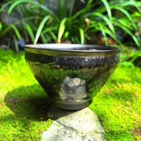 Rainbow Chalice of Asgard tied-mouth Yohen Jian Zhan Tea Cup
