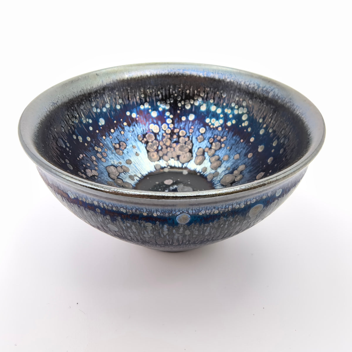 Starry Night of Olympus tied-mouth Yohen Jian Zhan Tea Cup