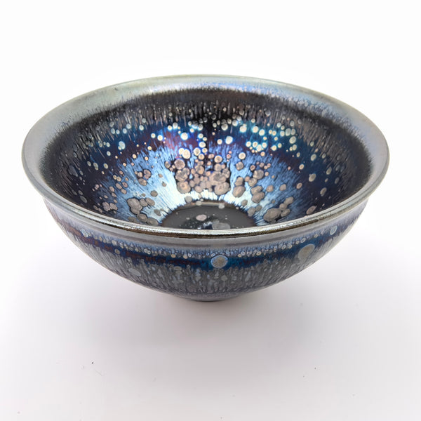 Starry Night of Olympus tied-mouth Yohen Jian Zhan Tea Cup
