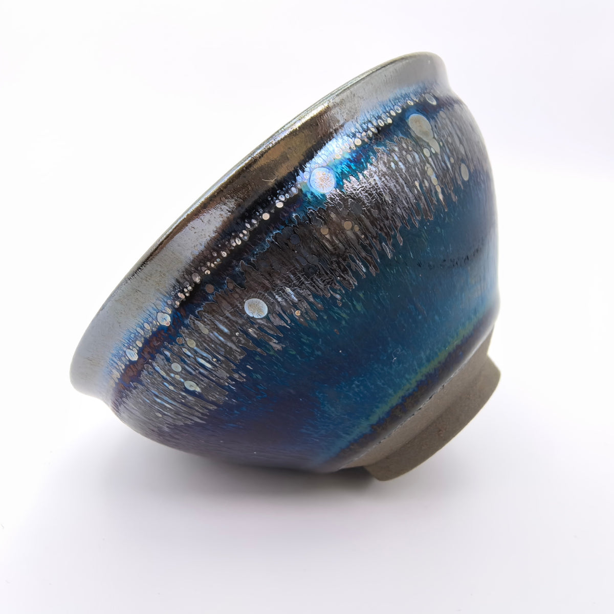 Starry Night of Olympus tied-mouth Yohen Jian Zhan Tea Cup